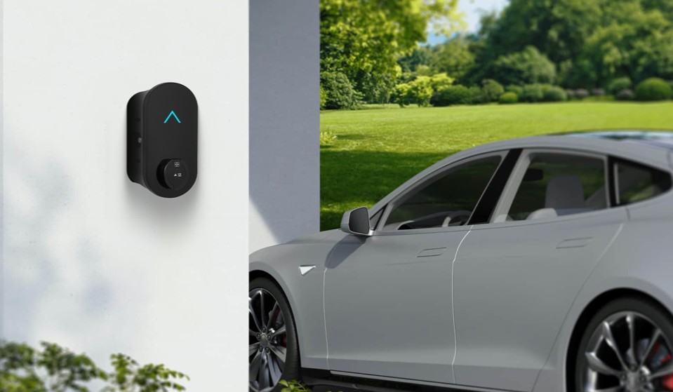 RENOVA Dawn Home EV Charger in UK Residential Areas